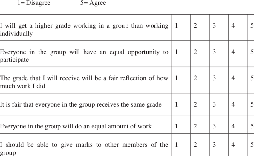 likert type scales questions examples